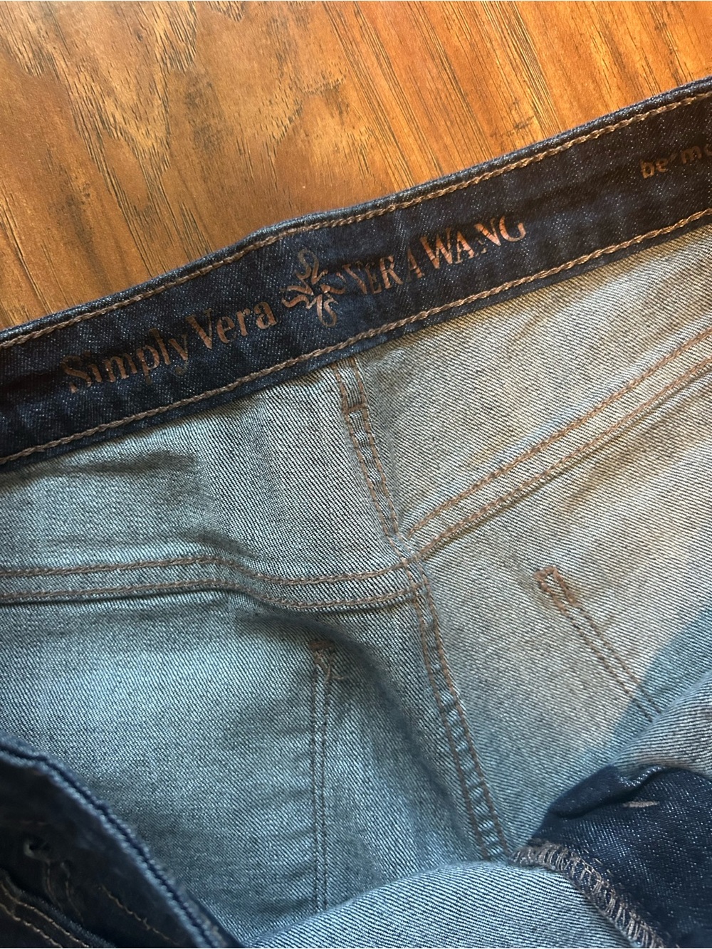 Dark Washed Denim Shorts With Pockets Jean Summer Coast Casual Resort Cruise - Picture 3 of 10